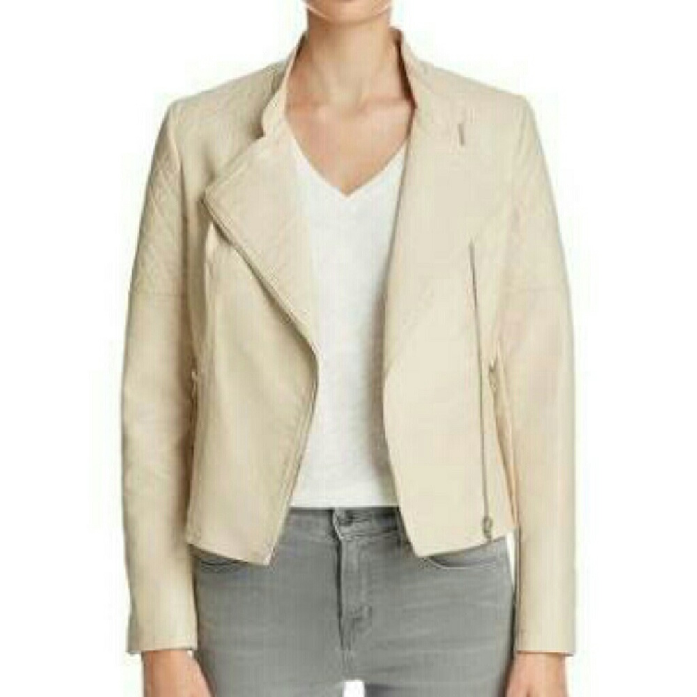 BB Dakota Faux Leather Moto Jacket
